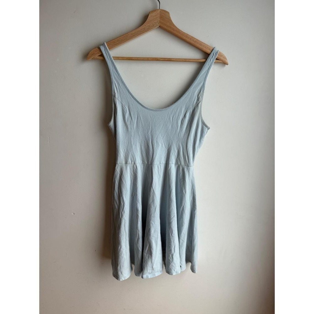 Hollister Light Blue Skater Dress Size Small Early 2010s